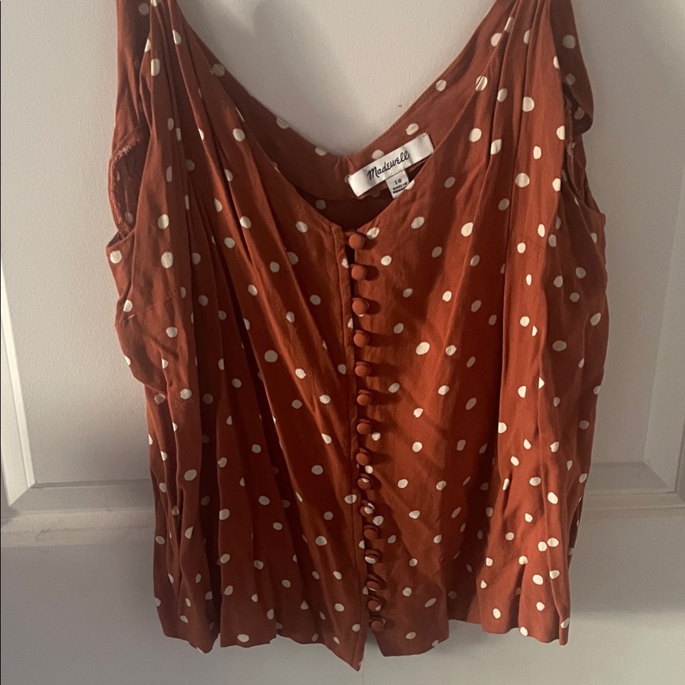 Madewell Polka Dot Women's Top